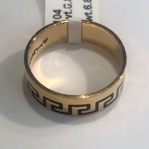 The Versace Gold Ring