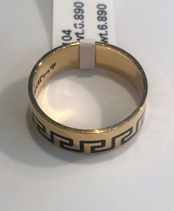 The Versace Gold Ring