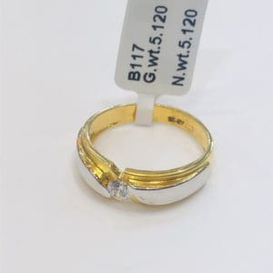 The Dual Tone Gold Band