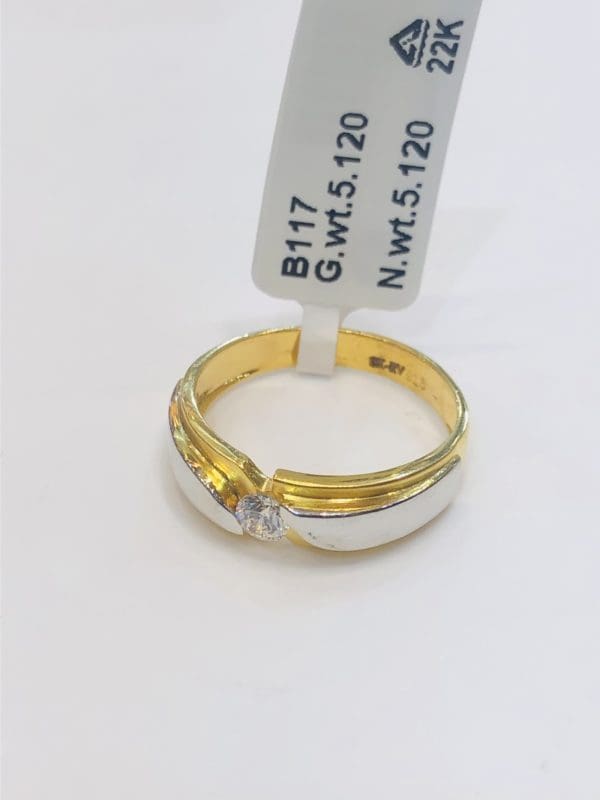 The Dual Tone Gold Band