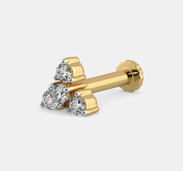 Magnolia Nose Diamond Screw