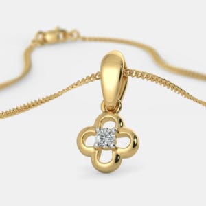 The Blossom Of Joy Diamond Pendant