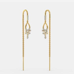 The Aamira Sui Dhaga Diamond Earrings