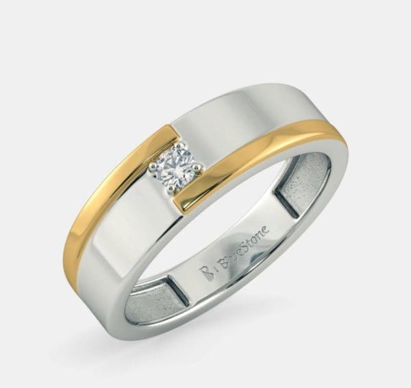 Firm And Swanky Gold Ring