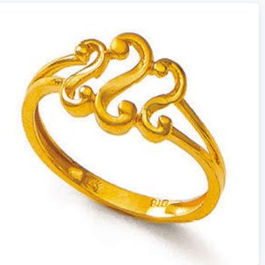 22Kt Hallmark Yellow Gold Leaf Ring 22Kt Hallmark Yellow Gold Leaf Ring