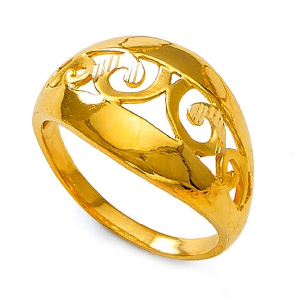22Kt Yellow Gold Royal Ring