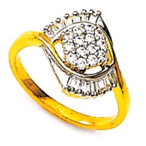Advika Yellow Gold Ring