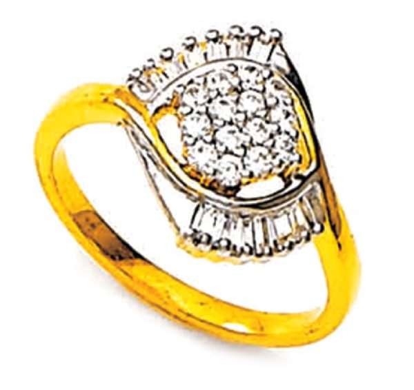 Advika Yellow Gold Ring