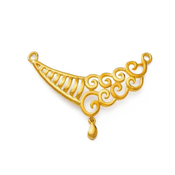 Blair Cut Gold Mangalsutra Pendant