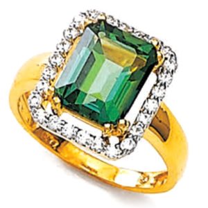 Cera Red Ruby Gold Ring