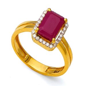 Charming Curls Gold Ring