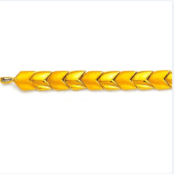 Lotus Men's Gold Bacelet