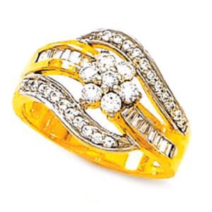 Charming Curls Gold Ring