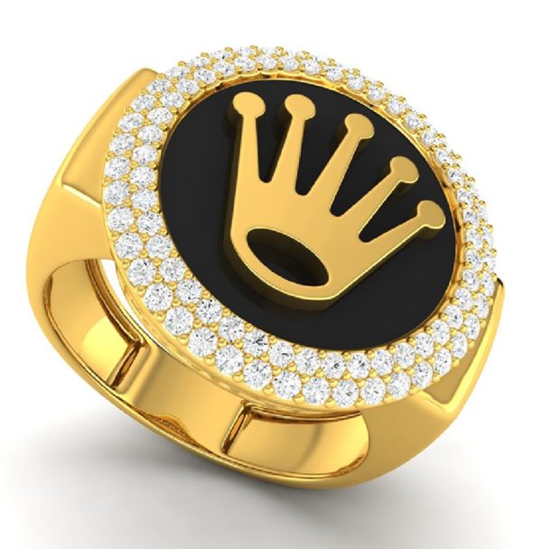 Royal Crown Gold Ring