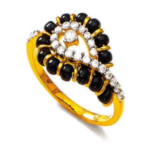 Dark n Dusky Gold Ring