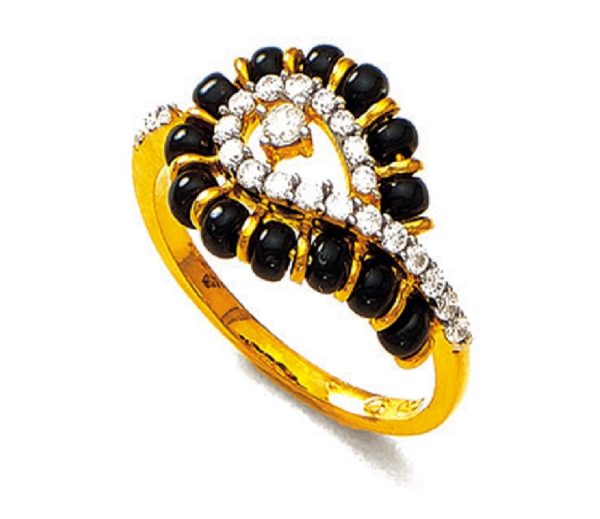 Dark n Dusky Gold Ring