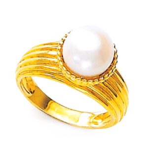 Dot The Polki Gold Rings