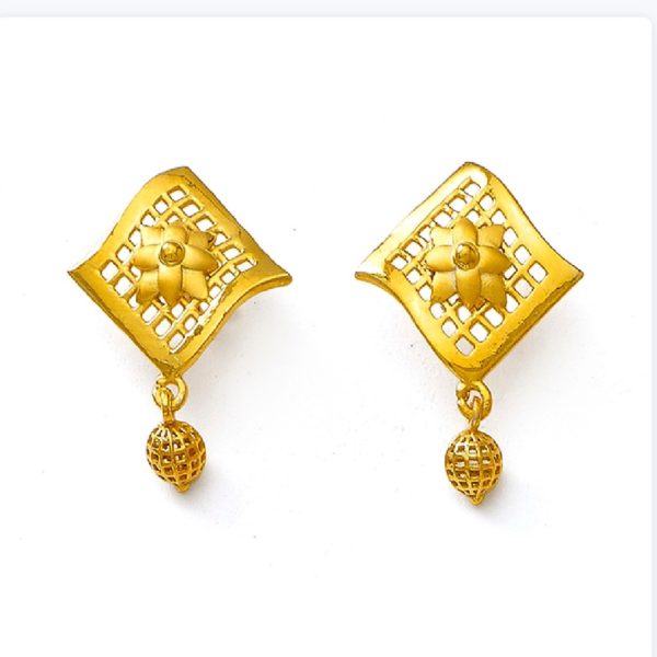 Floral Window Yellow Gold Tops