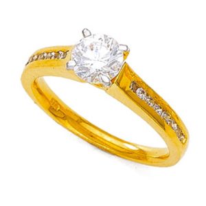 Forever Yellow Gold Ring