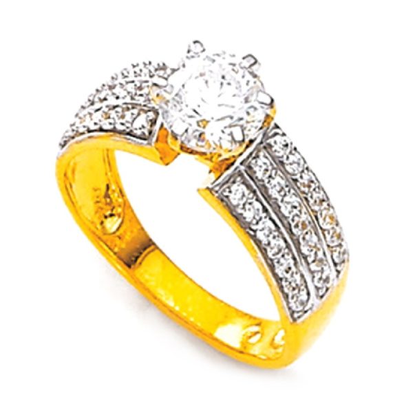 Lean Layers Gold Ring For Women