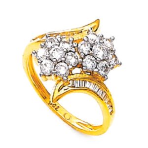 Night Star Gold Ring