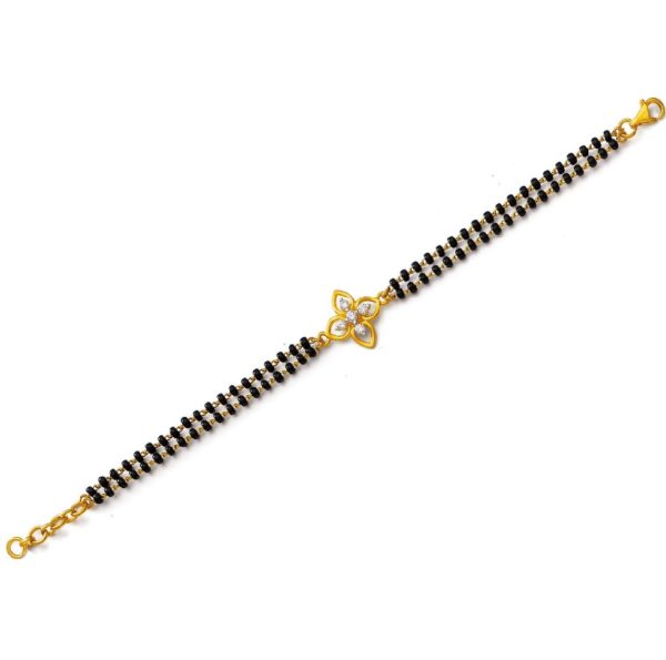 Petal Leaf Gold Bracelet