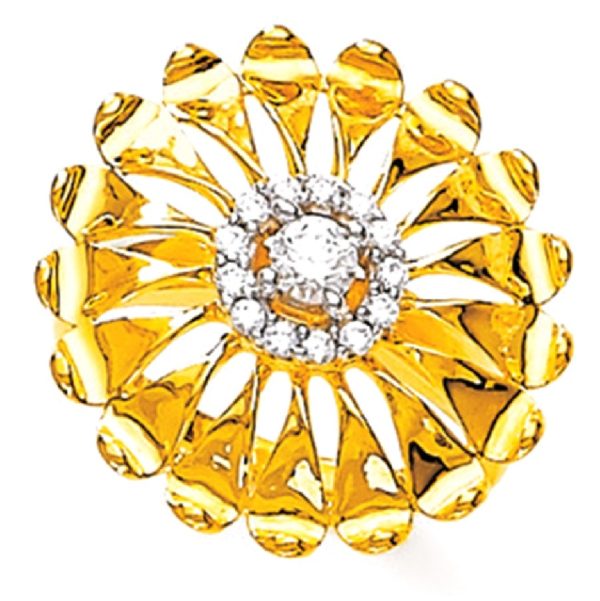 Shine Like A Sun Gold Ring