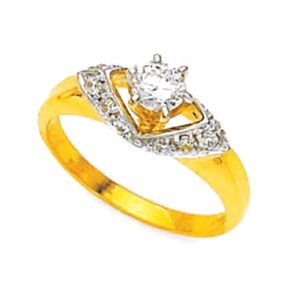 Slice Of Life Gold Ring