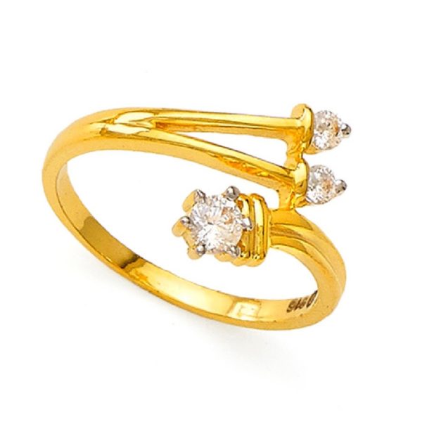 Janvi Yellow Gold Ring