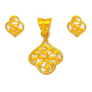 Divine Om Gold Pendant