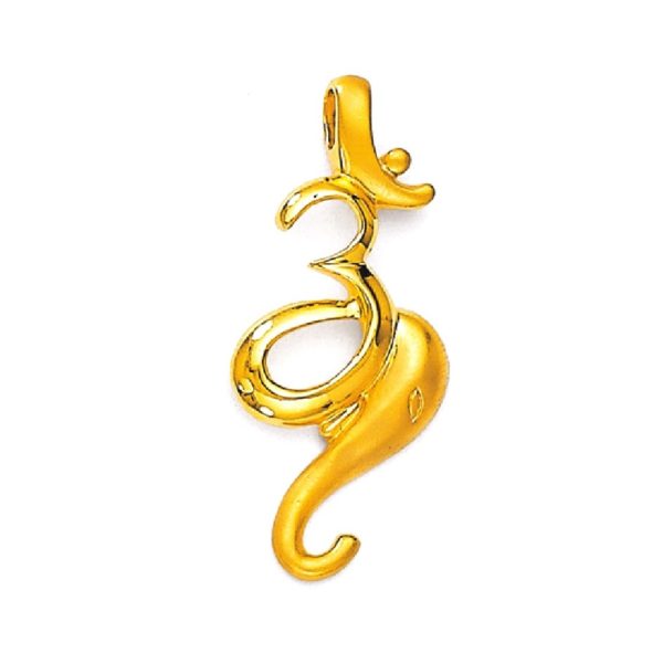 Omkara Gold Pendant