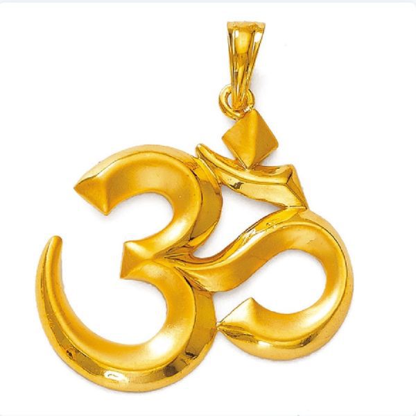 Wondrous Om Gold Pendant