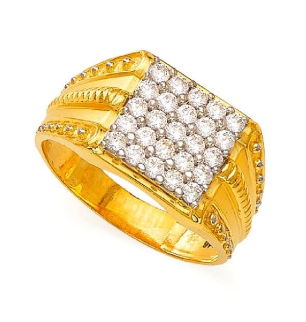 Exquisite Box Gold Ring
