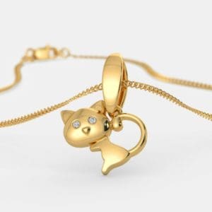 The Cute Meow Pendant For Kids