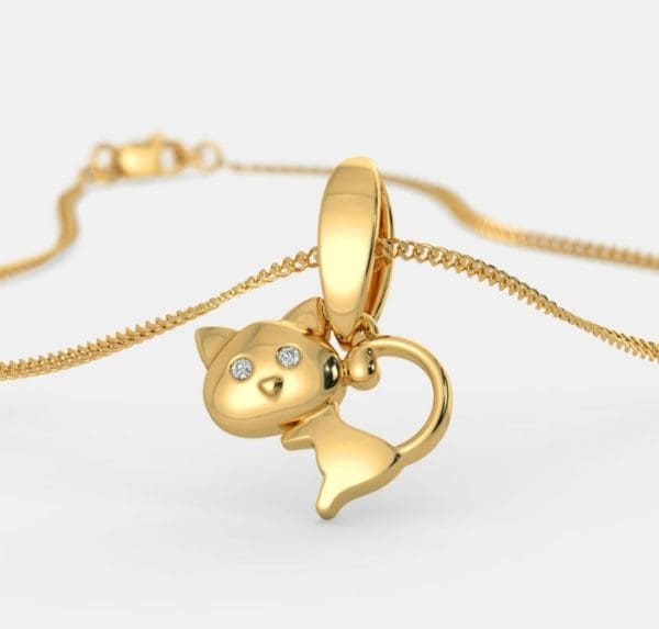 The Cute Meow Pendant For Kids