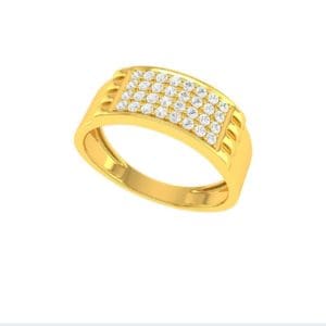 Dynamic Gold Ring