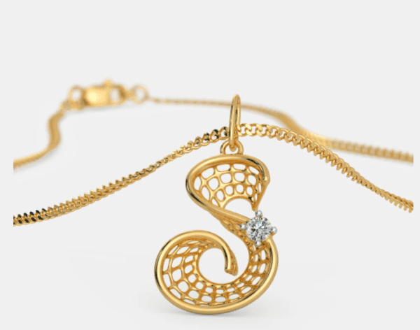The Serene Diamond S Pendant