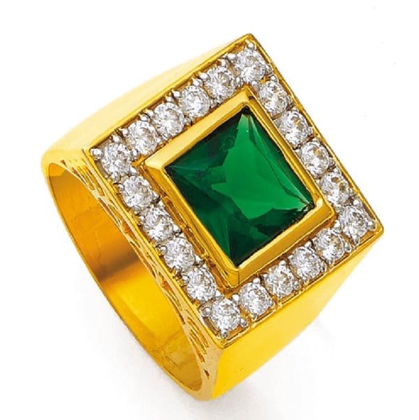 Emerald Gold Ring