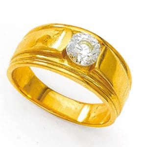 Zivesh Yellow Gold Ring Zivesh Yellow Gold Ring