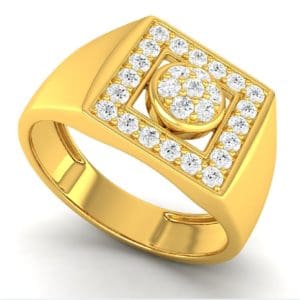 Contemporary Gold Ring