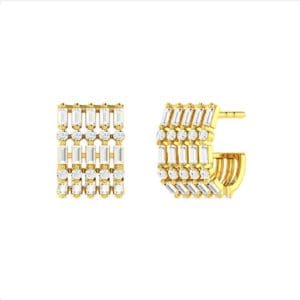 Asmi Gold Earrings