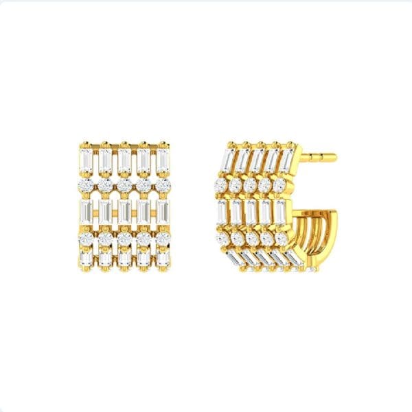 Asmi Gold Earrings