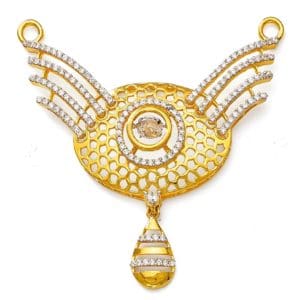 Chandrika Gold Mangalsutra Pendant