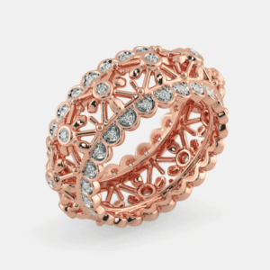 The lilian Rose Gold Ring