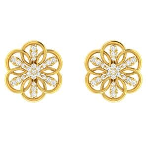 Flower Crush Gold Tops
