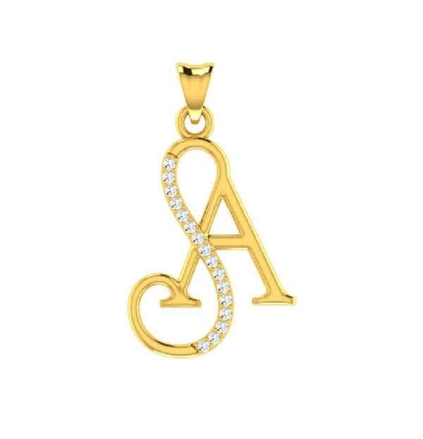 Fantastic Alphabet A S Pendant