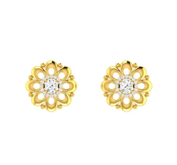Flower Flakes Gold Tops