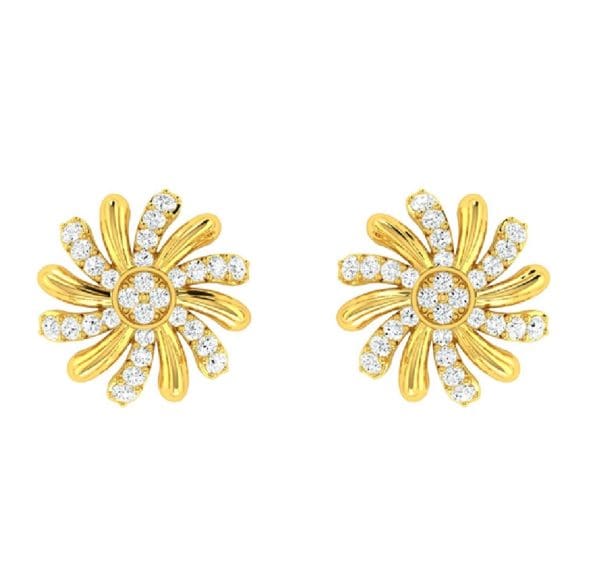Flower Rush Gold Tops