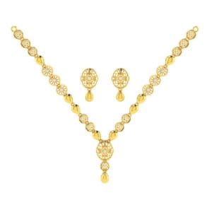 Little Lace Gold Necklace