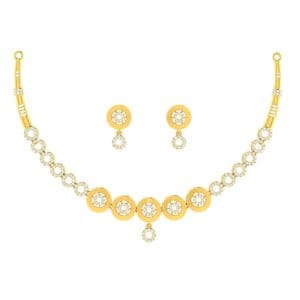 Majesty Yellow Gold Necklace Set